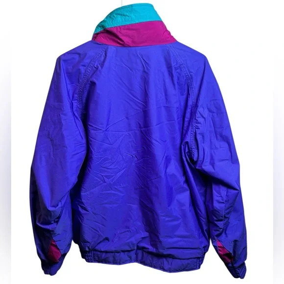 Vintage Woolrich Colorblock Windbreaker Jacket Men’s M 90s Retro Ski Gorpcore - Picture 4 of 5